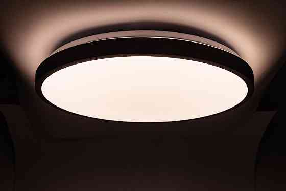 RING матовый 60W 395*60мм 3000К-6500К с ДУ черный Киев