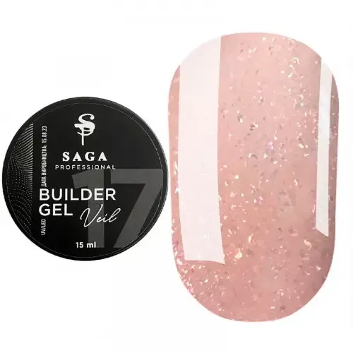Гель для нарощування Saga Veil Gel 17 Київ - фото 1