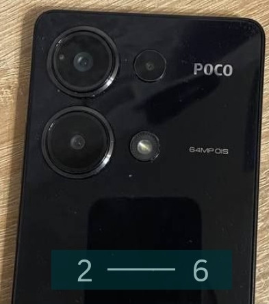Смартфон POCO M6 12/512Gb. Black Київ - фото 5