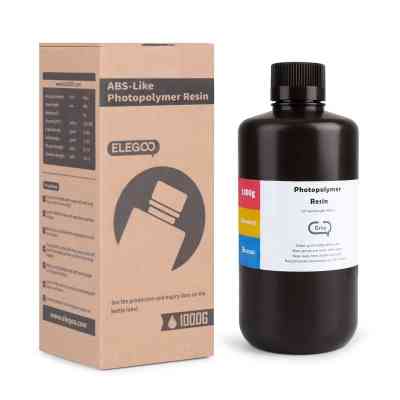 Фотополімерна смола ELEGOO Resin, ABS-like 1кг, grey (50.103.0101) Вінниця
