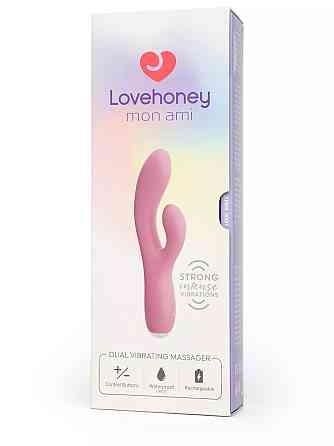 Вибратор-кролик Lovehoney Mon Ami для точки G, розовый Sex Aura Киев
