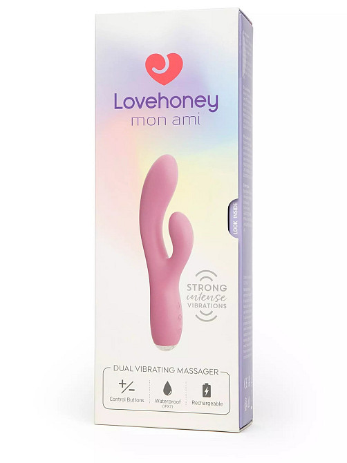 Вибратор-кролик Lovehoney Mon Ami для точки G, розовый Sex Aura Киев - изображение 6