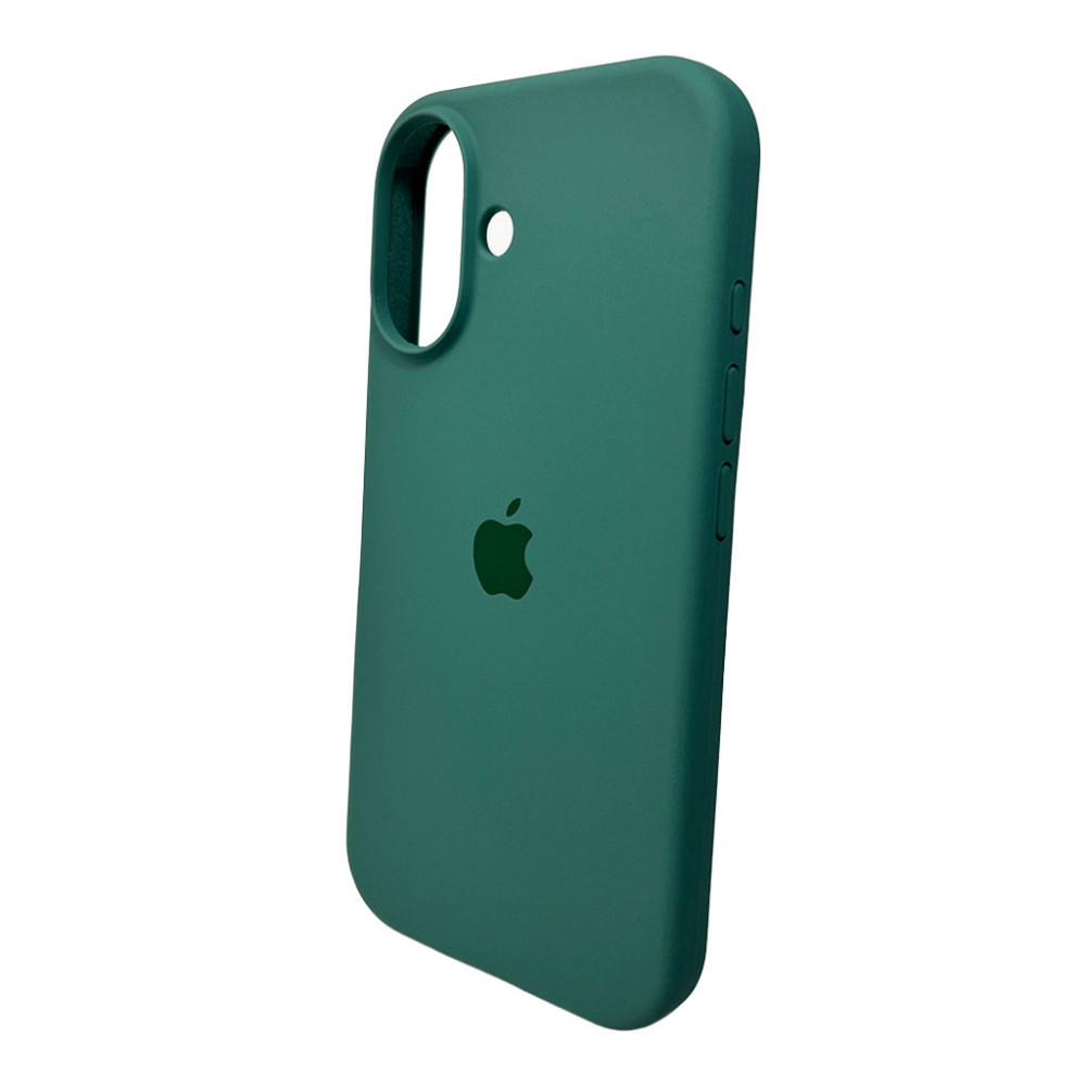 Чохол Silicone для Apple iPhone 16, Pine Green Київ - фото 7
