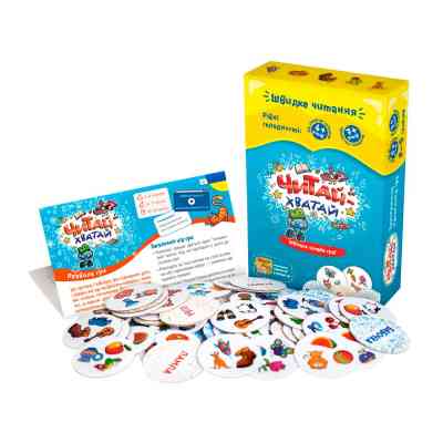 Настільна гра The Brainy Band Читай - Хватай (українська мова) (УКР016) Вінниця