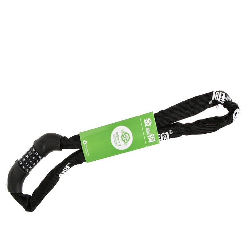 Велозамок сталевий ланцюг з кодовим блокуванням Feel Fit Бровари - фото 2