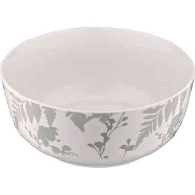 Салатник Ardesto Capri 510мл, 13.8см, порцеляна, біло-зелений (AR0414CWG) Винница