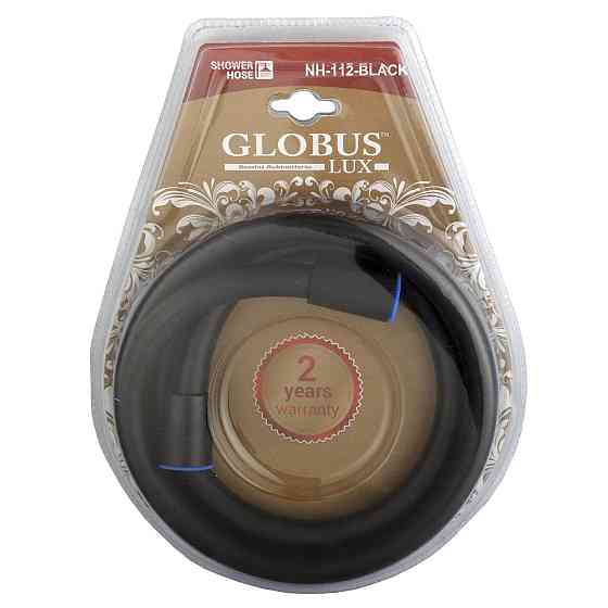 Шланг душевой Globus Lux NH-112-150-Black Киев