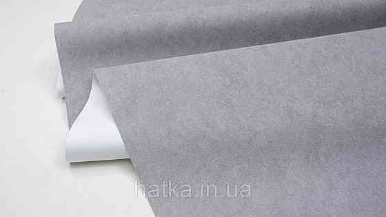 Шпалери метрові вінілові на флізеліні Sintra Structure однотонні без структури матові сірі 520352 Київ