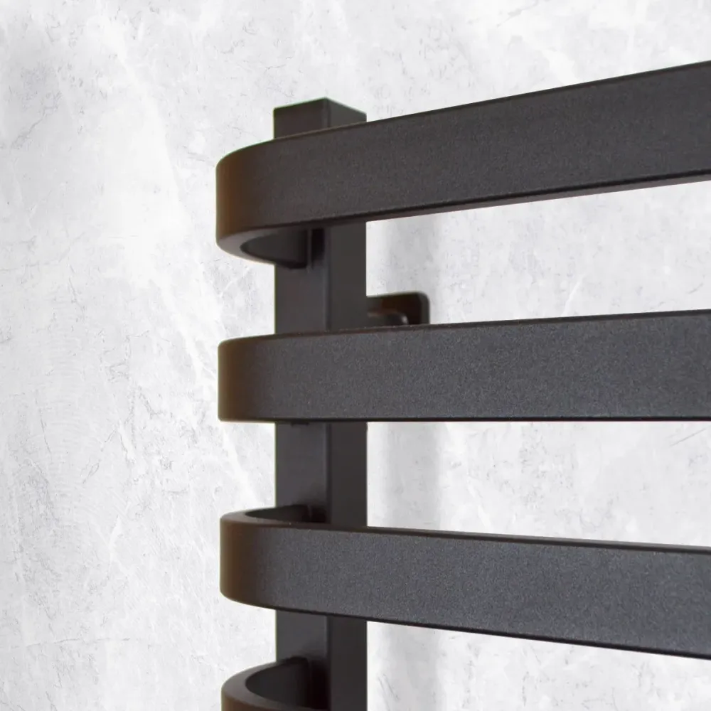 Рушникосушка електрична Navin Stugna 480х1200 Sensor з таймером, чорний муар Київ - фото 3