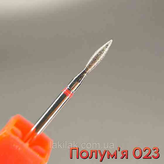 Фреза алмазна полум'я 023 червоне Херсон