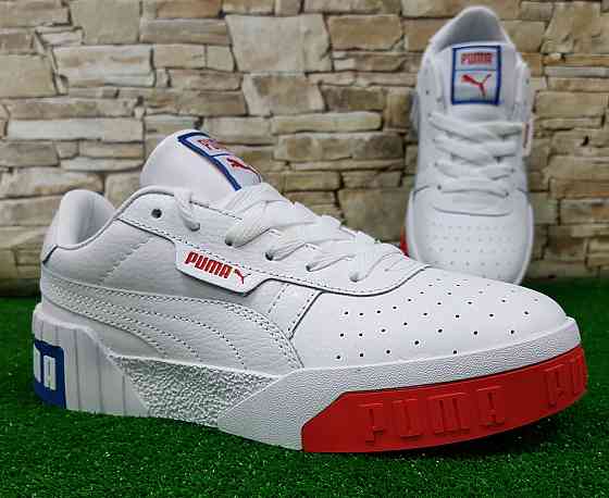 Женские кожаные кроссовки Puma Suede Platform Trace 