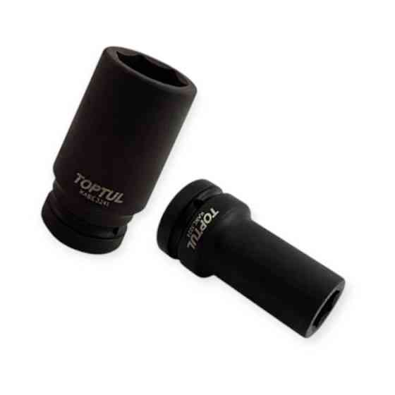 Головка торцева шестигранна ударна подовжена 1" 36мм Мукачево