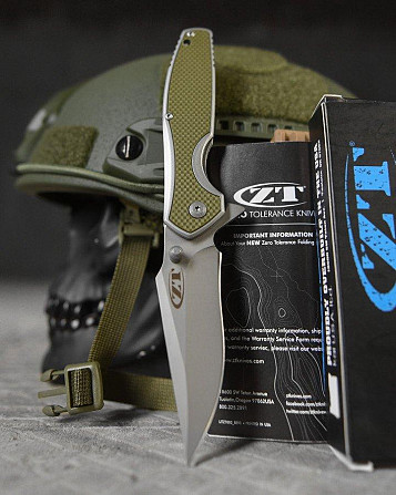 Ніж викидний ZT olive ВТ4770 Одеса - фото 4
