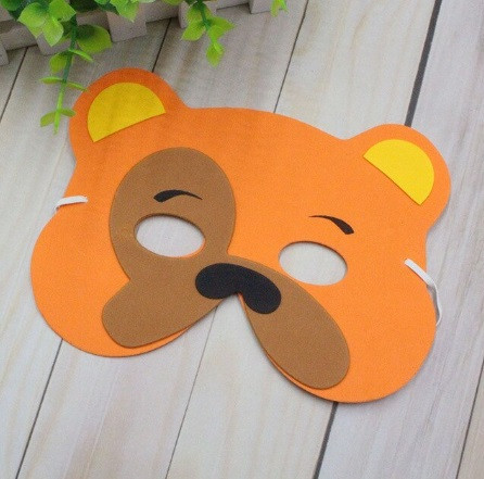 Дитяча маска Ведмедик one size різнобарвний Київ - фото 2