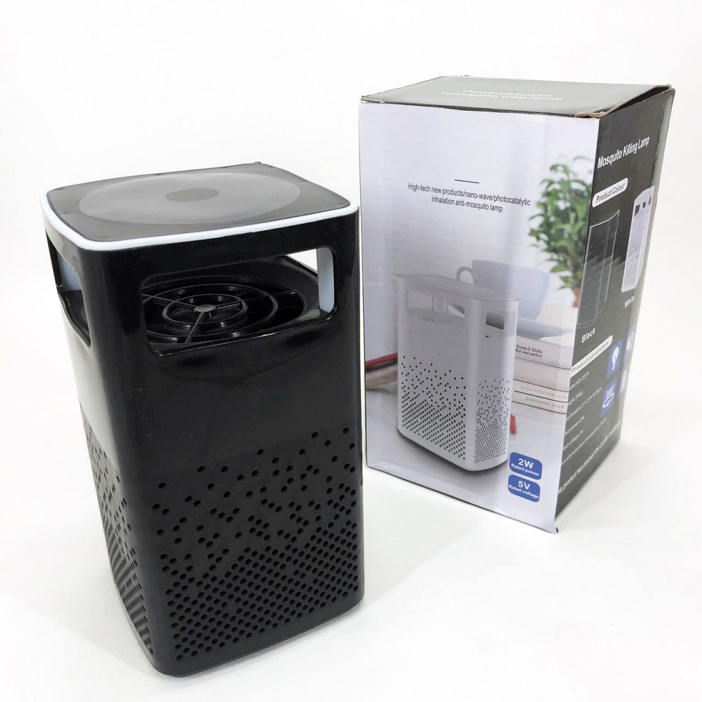 Лампа від комарів USB Bug Zapper Fly. Колір: чорний ZX-76 Львів - фото 1