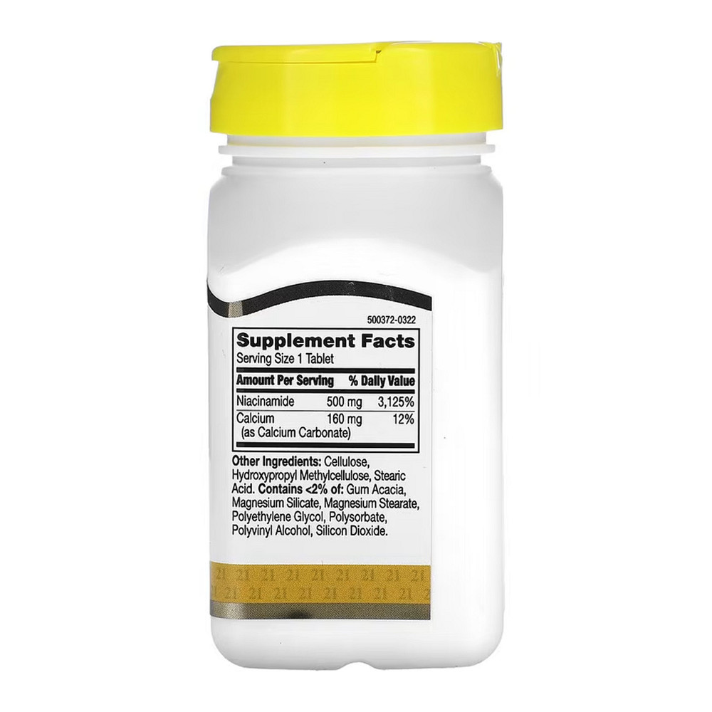 Ниацинамид 21st Century Niacinamide 500 mg 110 таб Киев - изображение 2