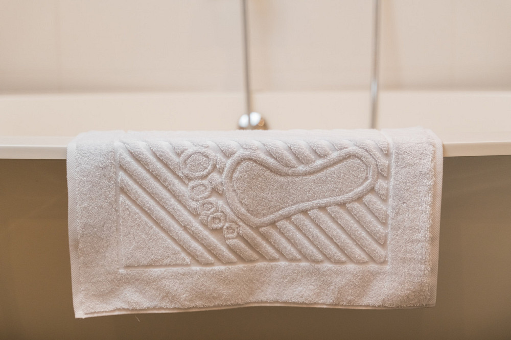 Рушник махровий Ideal Textile для ніг 50х50см білий 700 г/м2 (56860427) Чернівці - фото 2