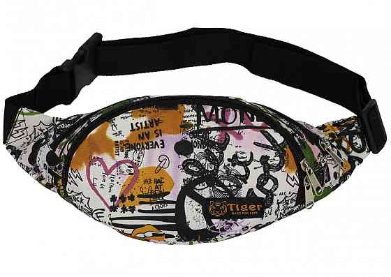 Сумка-бананка Tiger Moon Print Money зеленый S172380 Киев