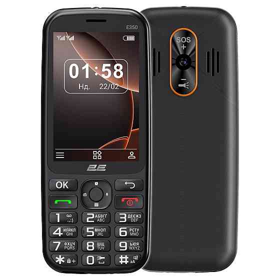 Мобільний телефон 2E E350 Black (694743656879) ( 20662 ) Харків