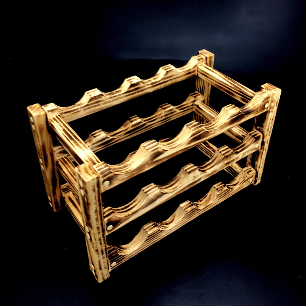 Настольная винная полка 