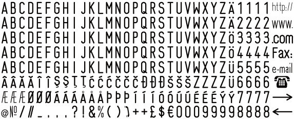 НАБОР ЗНАКОВ ДЛЯ КАРМАННЫХ САМОНАБОРНЫХ ШТАМПОВ И ДАТЕРОВ, 4ММ ENG "Shiny" S-624 англ. 4мм Київ - фото 2