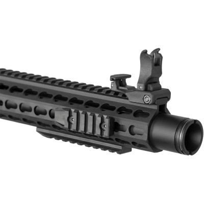 Винтовка страйкбольная Evolution Recon 10" Amplified Carbontech AEG Black (SL-1006) Винница - изображение 6