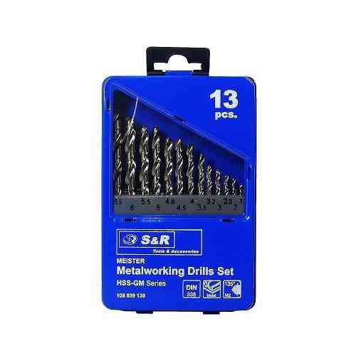 Набір свердел по металу S & R Meister 13 шт(108809130) Коломия