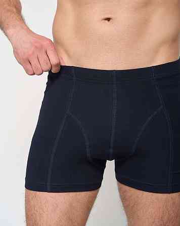 Мужские трусы боксеры удлиненные Tom John 2101 XXL, Темно-синие Киев