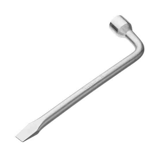 Ключ балонний L-подібний, 22×350 мм INTERTOOL XT-4222 Київ