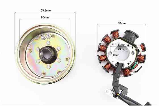 Магнето в зборі (11 котушок) Київ