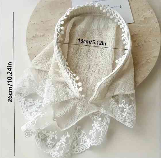 Хустка-обруч для волосся Рожева Смела