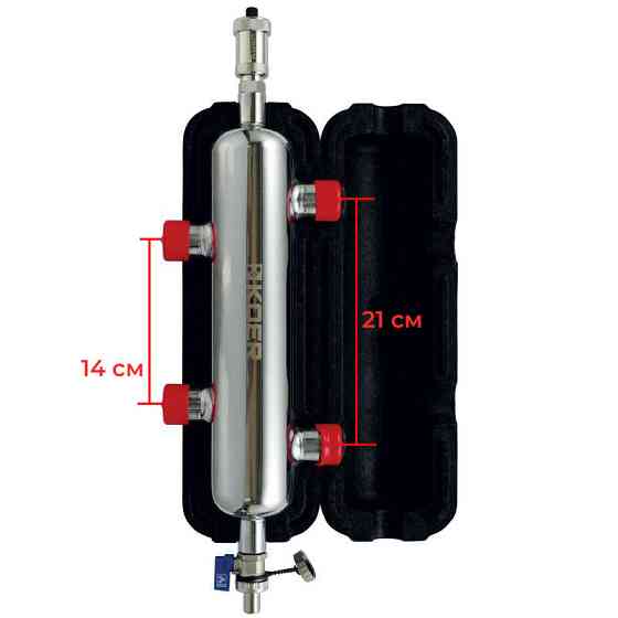 Гідрострелка Koer KR.S1031 2/2  1"НР SUS304   ( KR2958 ) 30421 Харків