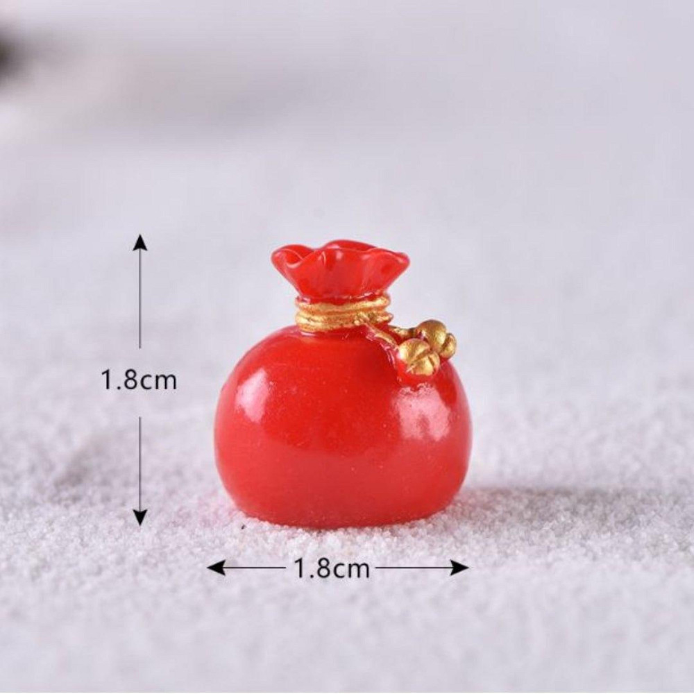 Новогодние фигурки Мешок Санты для флорариума, мини-сада,  микроландшафта, песочного стола и творчества Одесса - изображение 3