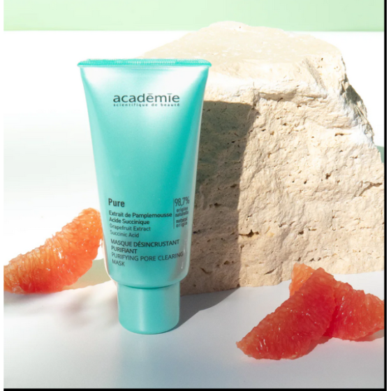 Маска для очищення пор із екстрактом грейпфрута Purifying Pore Clearing Mask Academie 50 мл Дніпро