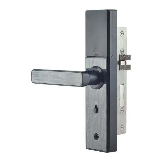 Замок біометричний автономний Trinix TRL-5108BTF Black Right з Bluetooth, зчитувачем відбитків пальців і карт Mifare (65-00029) Київ