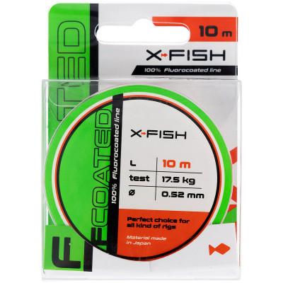 Флюорокарбон X-Fish FCoated 10m 0.52mm 17.5kg (1917.01.36) Винница - изображение 2
