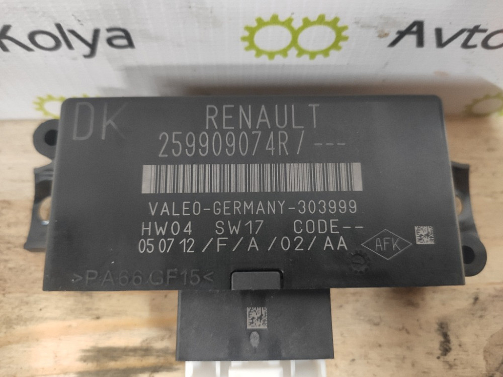 Модуль парктроніка Renault Megane III 2008-2015 (259909074R) Ковель - изображение 2