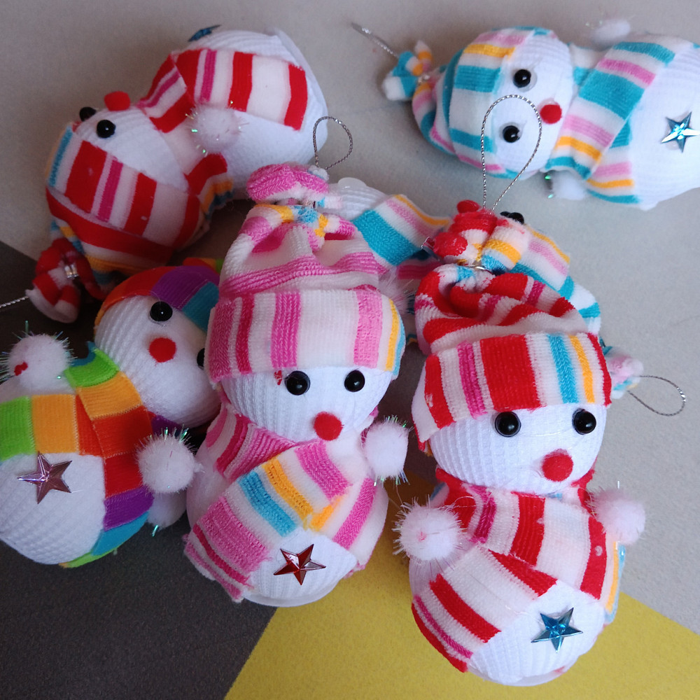 Елочное украшение снеговик Киев - изображение 4