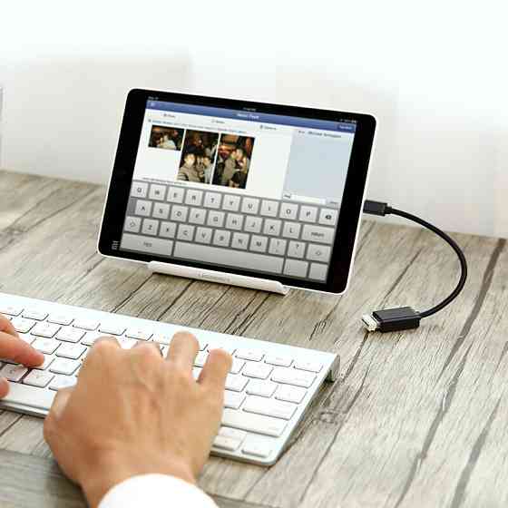 Micro USB OTG кабель-адаптер Ugreen US133 (Чорний, 12см) Николаев