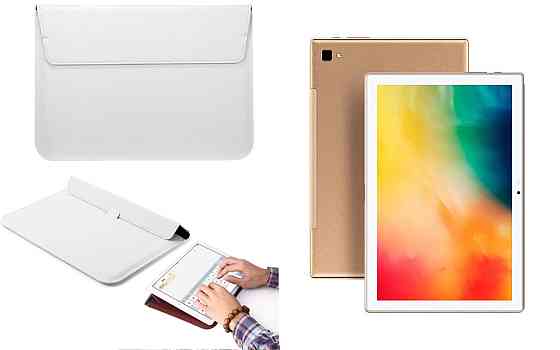 Чохол-конверт VitoCase для Blackview Tab 8, Tab 8E, з функцією підставки для планшета Білий Київ