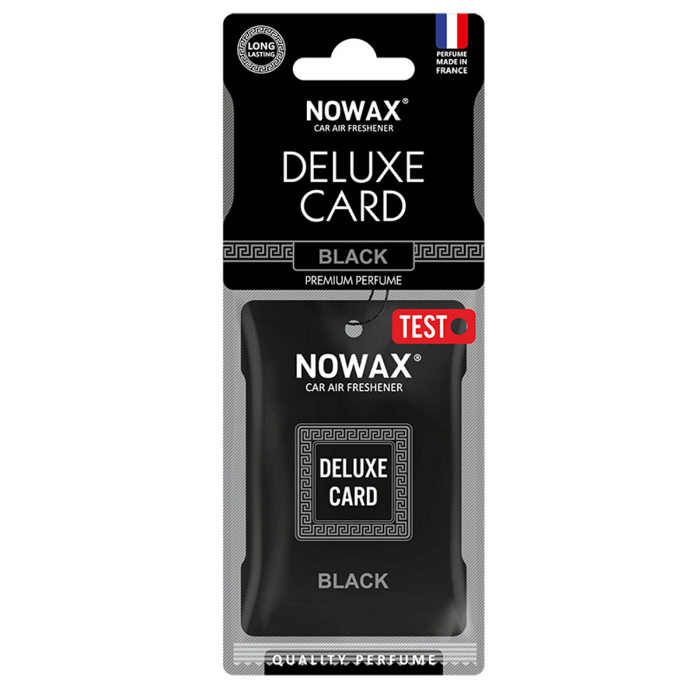 Ароматизатор Nowax Delux Card Black, 6g сухий Київ - фото 1