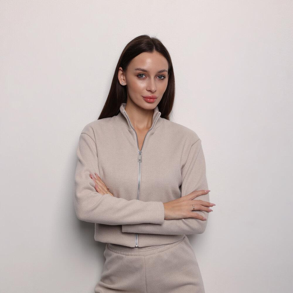 Женский повседневный костюм бежевый. Костюм женский Pobedov Twin бежевый. Киев - изображение 9