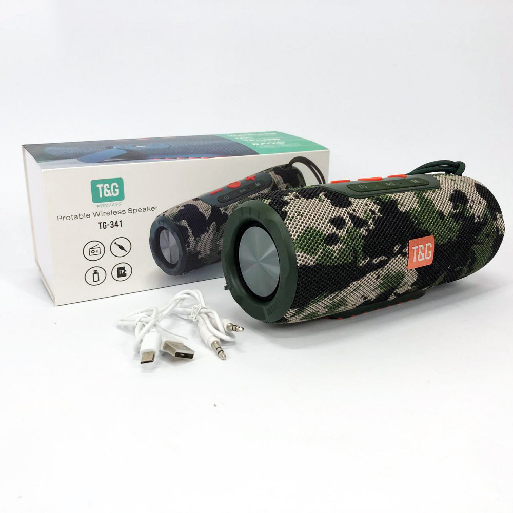 Bluetooth-колонка з можливістю підключення флешки TG341, Блютуз акустика з радіо, Колонка акумуляторна ZS-28 Львів - фото 11