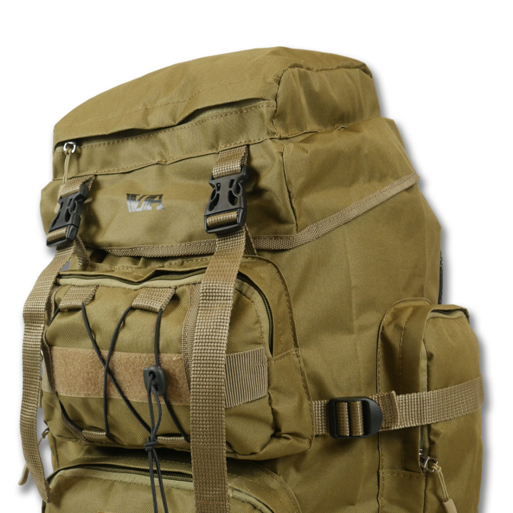 Тактичний рюкзак 70л койот. Великий рюкзак тактичний, армійський рюкзак на 70 літрів Київ - фото 10