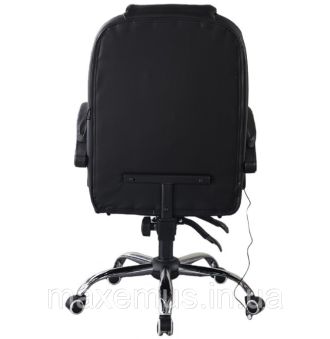 Офисное компьютерное кресло Bonro B 6 0 7 1 с массажем и подставкой для ног кресло эргономичное черное Мостиска - изображение 2