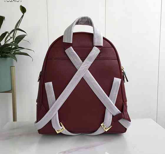 Женский рюкзак Michael Kors Rhea Zip G Bordeaux Lux Киев