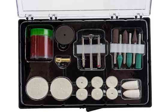 Насадки шлифовальные и полировальные к минишлифовальной машинке, 22шт. Харьков