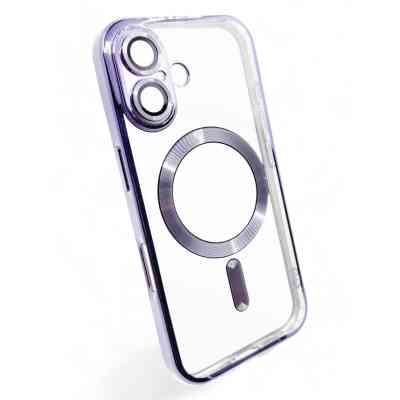 Чохол до мобільного телефона BeCover TPU Chrome Case (MagSafe) для Apple iPhone 16 Purple (712074) Вінниця