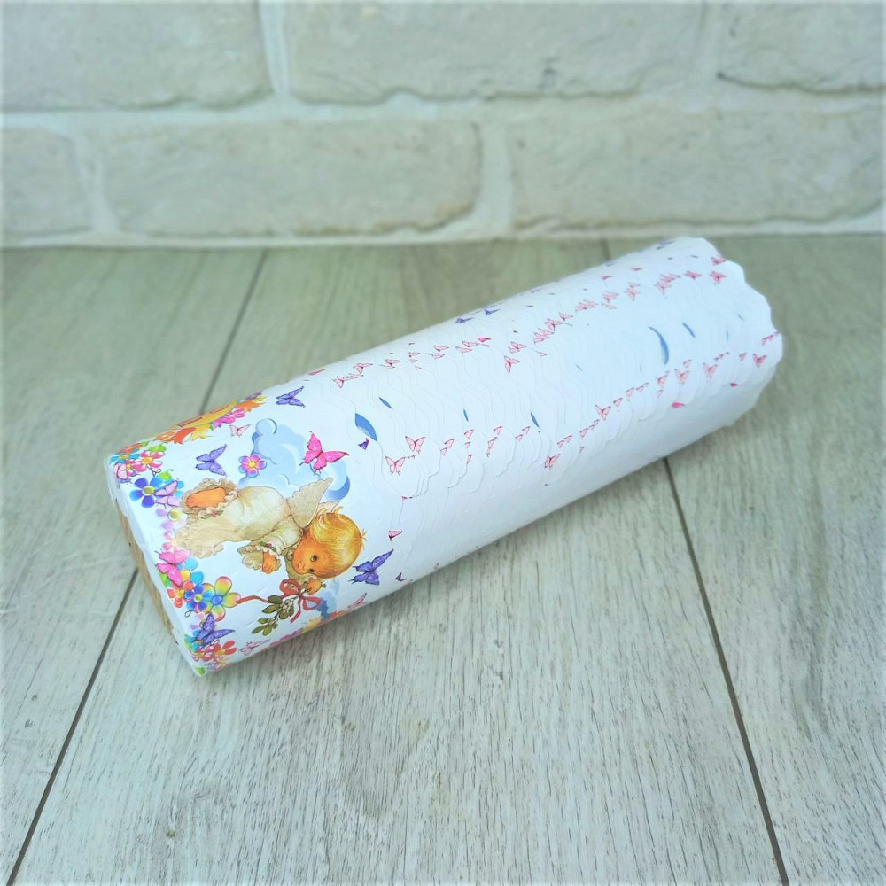 Паперова форма для пасок 70–100 г, d70×h85 мм, асорті, упаковка 50 шт, для випічки великодніх пасок Харків - фото 3