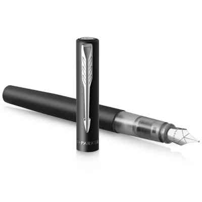 Ручка пір'яна Parker VECTOR 17 XL Metallic Black CT FP M (06 012) Вінниця